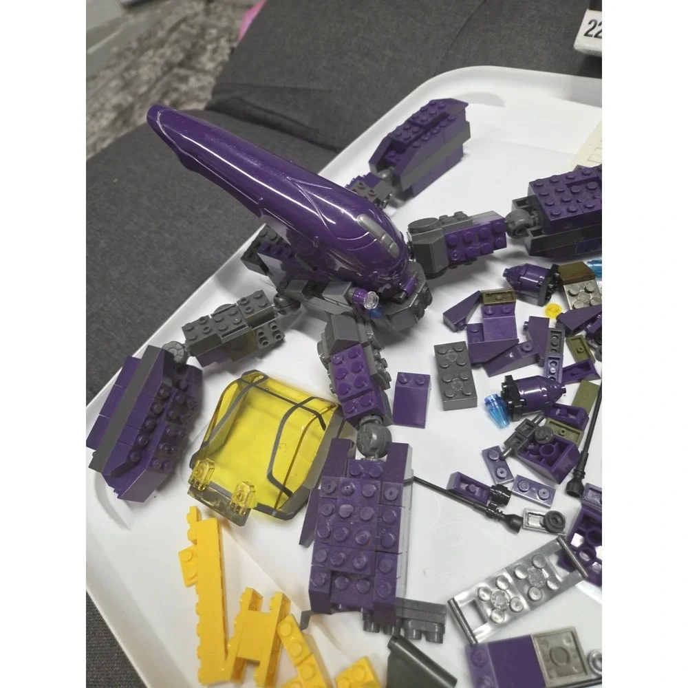 HALO Wars Mega Bloks UNSC Gausshog Vs Covenant Locust / Gremlin 96823 96818